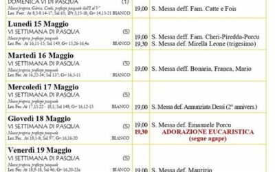 Calendario liturgico